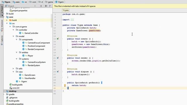 libGDX Java 2D Devlog #1 - Rendering