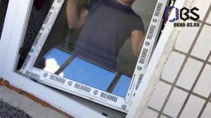 Замена глухого окна на створку