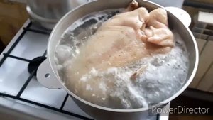 Коптим утку на Новогодний стол.