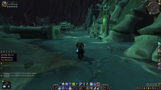 Runebound Coffer WoW (The Stitchyard House of Constructs) смотреть онлайн