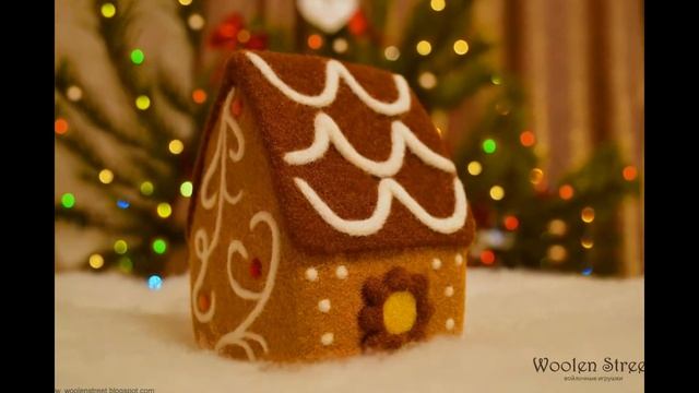 С Новым Годом и Рождеством!!! Пряничный домик. смотреть онлайн