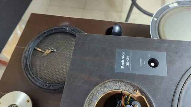 Technics SB-3a изнутри + сравнение с Pioneer S-55t смотреть онлайн