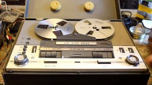 Демонстрация работы магнитофона Grundig TK 340