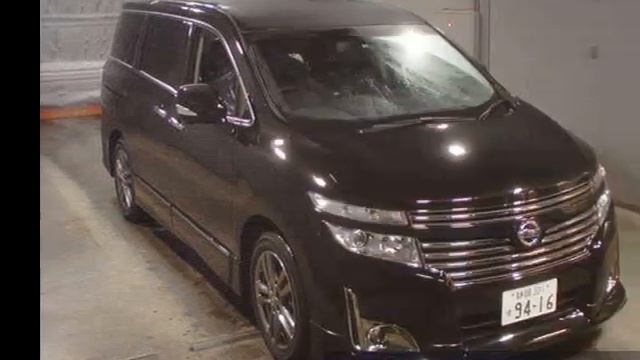 2013 NISSAN ELGRAND _ TE52 - Japanese Used Car For Sale Japan Auction Import смотреть онлайн
