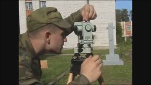 Измерение горизонтального угла Теодолитом