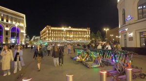 Moscow Russia at Night is Mesmerizing! Russia 2024