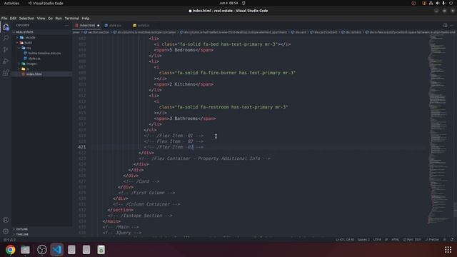 Bulma CSS Tutorial for Beginners | Real Estate Landing Page (Mini Project) смотреть онлайн