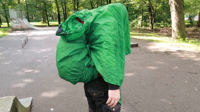 лучшее снаряжение для легкохода: пончо-тент