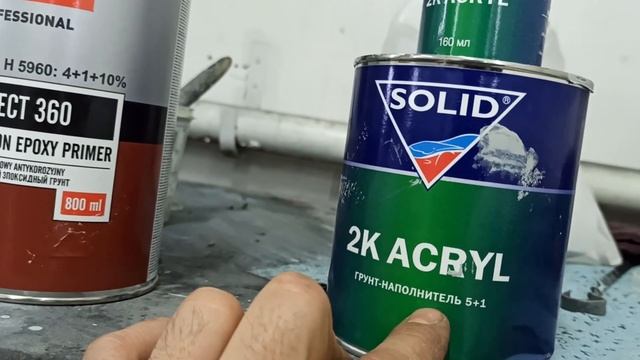 Бла-бла-бла Грунтование Mercedes Vito мокрый по мокрому через эпоксидный грунт. смотреть онлайн