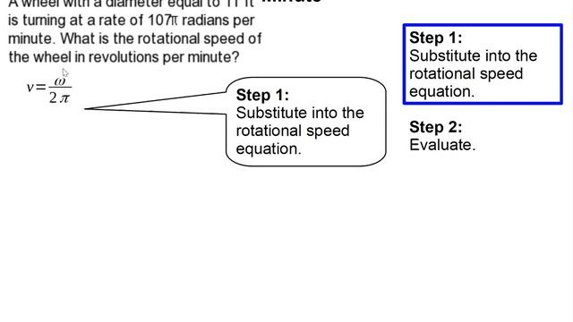 How to Convert from Angular Speed to Rotational Speed смотреть онлайн