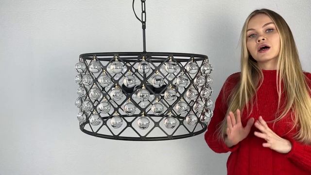 Видеообзор на люстру RH Spencer Hoop Chandelier смотреть онлайн