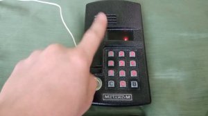 Что делать если забыли мастер код от домофона метаком 2003.2