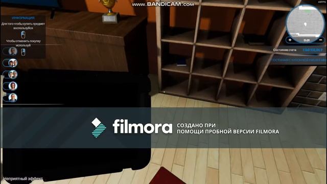 Делаем собственную гостиную в игре хаус флиппер (House Flipper) смотреть онлайн