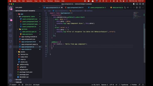 Cómo compartir datos entre componentes de angular con RxJs BehaviorSubject ???? смотреть онлайн