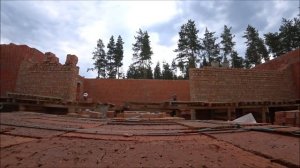 Установка подмостей каменщика .От Х до У......