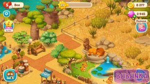 Wildscapes Part 2 - Safari Zoo Decoration [ Gameplay Story ] Сафари HD