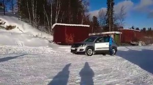 Tiguan vs Niva, Халдекс  против понижайки и блокировок