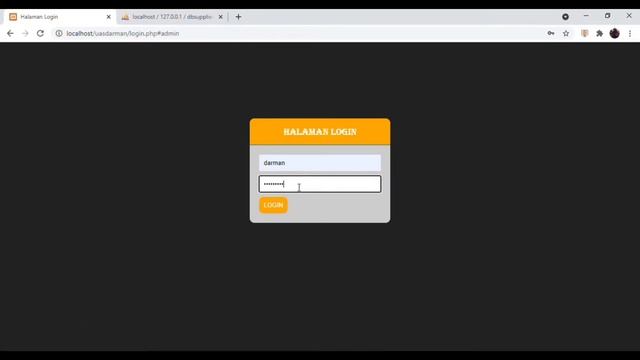 Video Demo Website Login + Menampilkan Biodata Pembeli || PHP + Database MySQL + Template Bootstrap