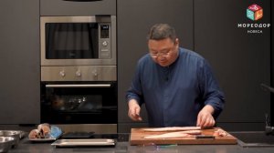 Уругвайский хек. ОБЗОР. Как разделать рыбу на филе? шеф-повар Сергей Лигай