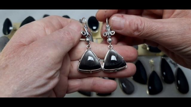 " ОБСИДИАНЫ В СЕРЕБРЕ И СЕРЕБРЕНИИ " смотреть онлайн