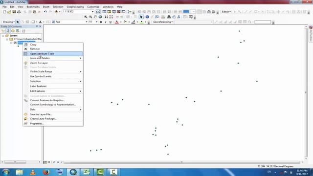 Importing excel data into ArcMap|| importing Excel Data to ArcGIS смотреть онлайн