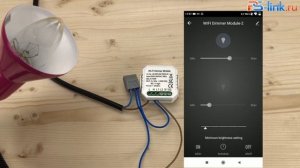 Умный двухканальный WIFI диммер света Ps-Link QS-D02