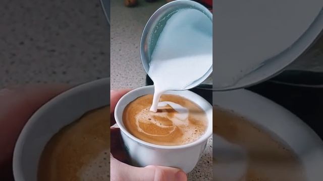 perfect latte with Delonghi Dedica EC685