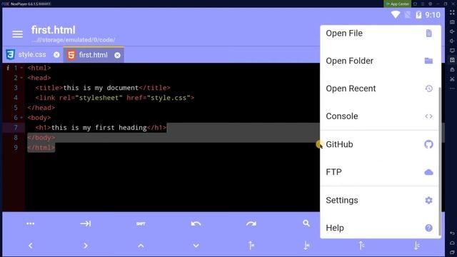 Complete Acode tutorial in one video|HTML Code Editor |code editor for android|Eduotech |Kamal Kuma