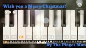 Jingle Bells song | Mini Piano Lite | Played by The Player Man