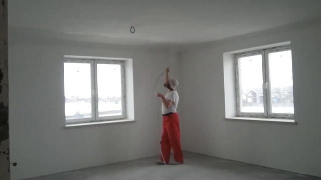 Безвоздушная покраска потолков Aspro-2100 г.Казань смотреть онлайн