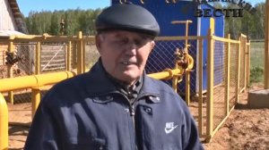 Провели газ в деревню Татарская Караболка