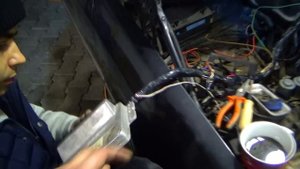 Подготовка, установка ЭБУ Январь  5.1 на Мерседес 124 V2.3/  LIVE video