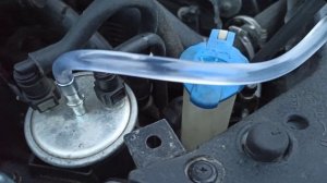 Проверка подсоса воздуха в топливной Kia Carnival 2