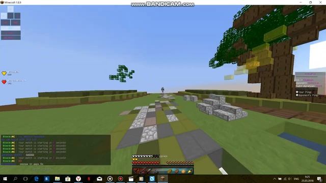 СУМО и дуэли в Minecraft [сервер BlocksMC] смотреть онлайн