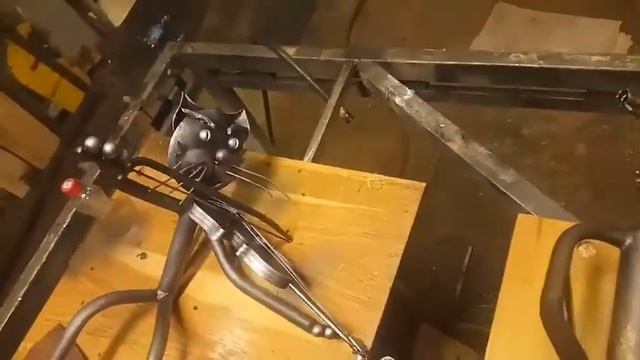 Кованая скульптура Музыканты.