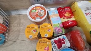 Небольшая закупка продуктов на 1500 рублей|Магазин Магнит, Пятёрочка|Вкусное мороженое