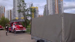 Праздник в парке Героев-Пожарных пожарная техника