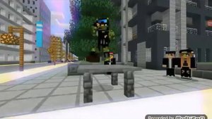 Я танцую пьяный на столе (клип майнкрафт анимация)