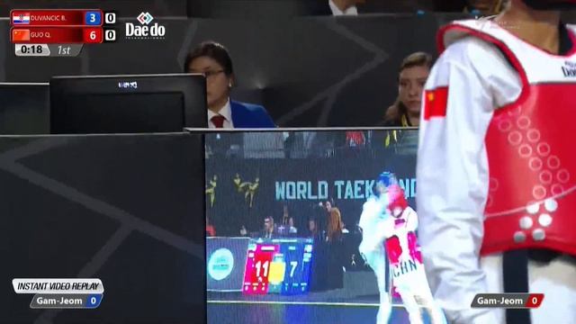 324 W-49kg QF DUVANCIC Bruna CRO ? vs ? GUO Qing CHN I Guadalajara 2022 WT Championships смотреть онлайн