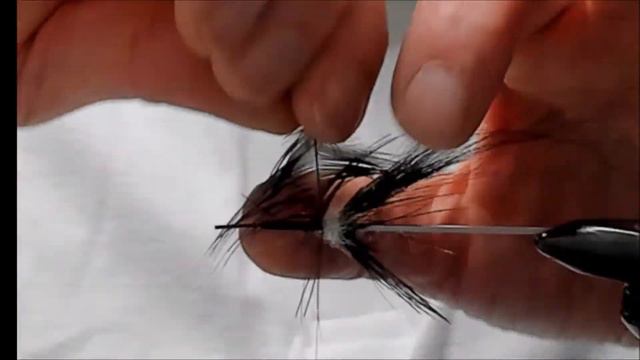 Zebra Salmon Fly  - Fly Fishing - Fly tying - Michael Olsen Fly Tying and Fishing