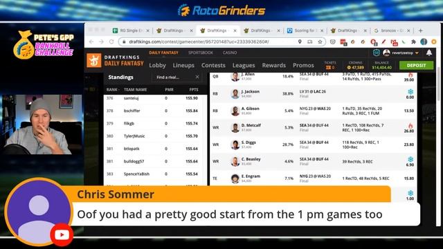 WHO FADES DALVIN?? ? - WEEK 9 DFS LINEUP REVIEW | DRAFTKINGS & FANDUEL смотреть онлайн