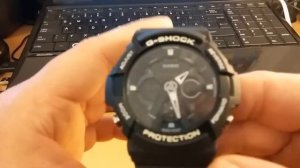 часы с Китая Casio G-Shock GA-200 настройка .
