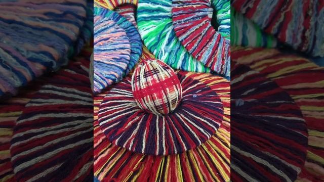 Мастер-класс декор из ниток .Авторская идея. смотреть онлайн