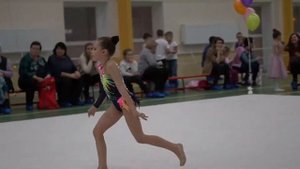 Клубные соревнования в школе "Эстетика" по художественной гимнастике 19.10.19