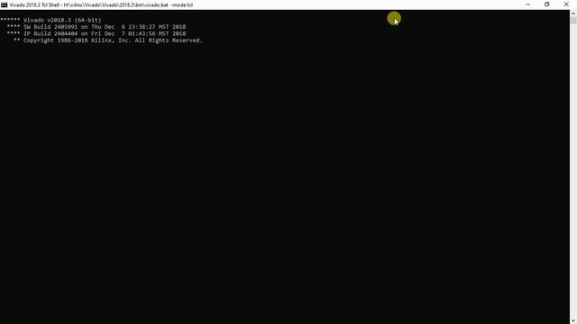 Project Based TCL Scripting--VIVADO