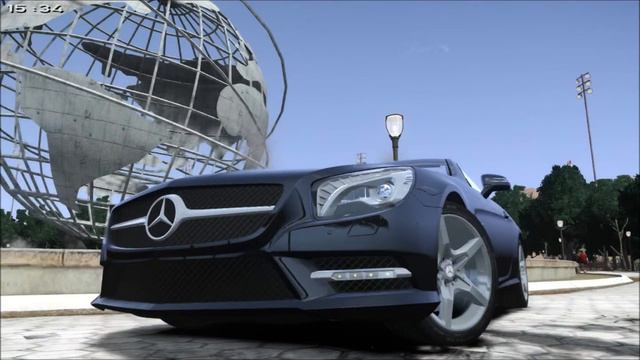 2013 Mercedes-Benz SL 350 GTA IV ENB смотреть онлайн