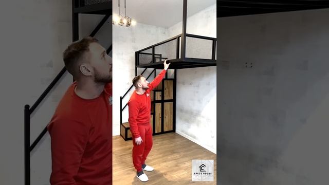 Кровать чердак в стиле Loft. Обзор