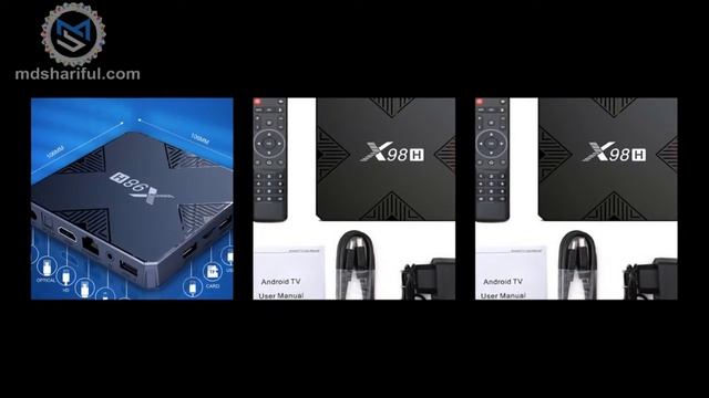 DQiDianZ X98H Smart TV Box With Android 12 Allwinner H618 SoC смотреть онлайн