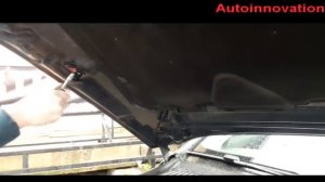 Амортизатор (упор) капота на Ford Mondeo 03-04 (обзор, установка)
