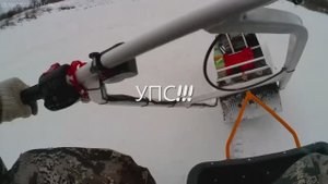 Мотособака - покатушки на рыбалке!